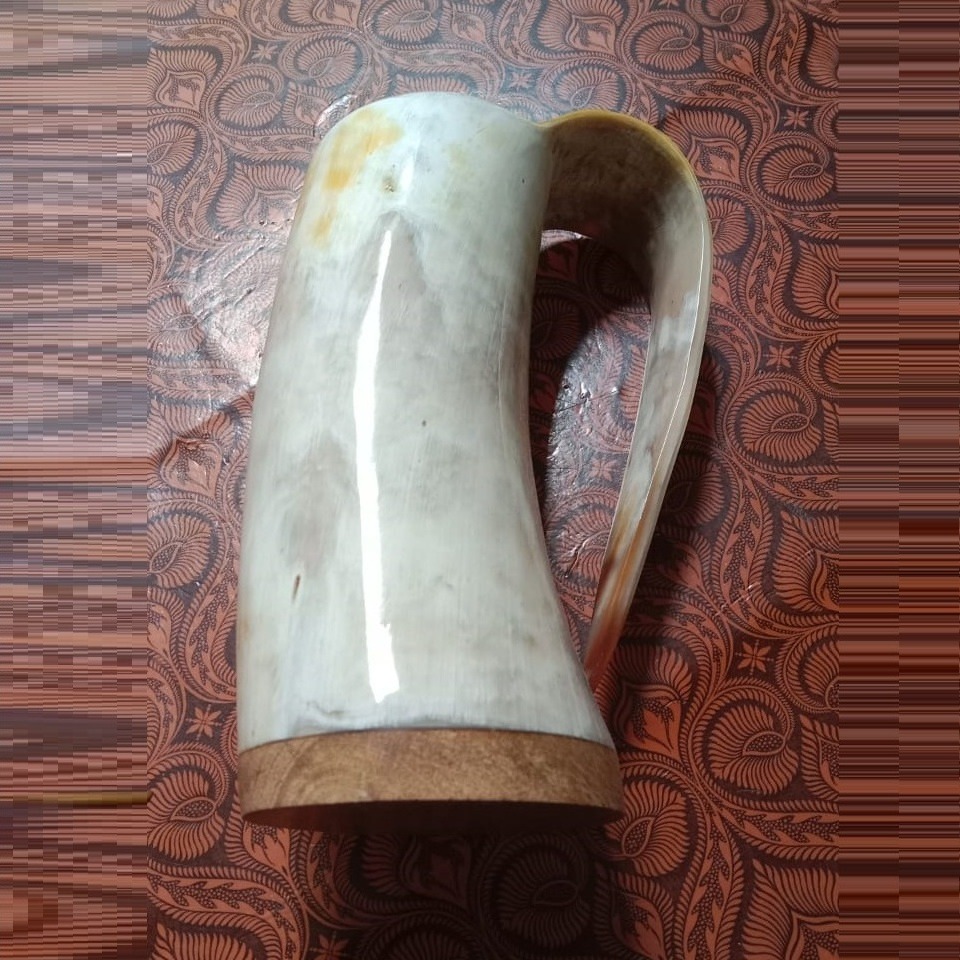 Natural Buffalo Horn Mugs 75