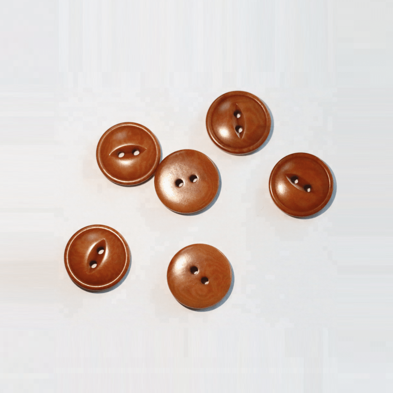 Buffalo Horn Fisnished Buttons 100